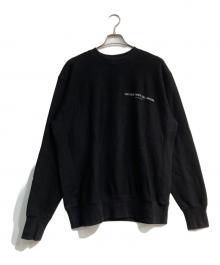 arthur hope del moon（アーサーホープデルムーン）の古着「クルーネックスウェット」｜ブラック