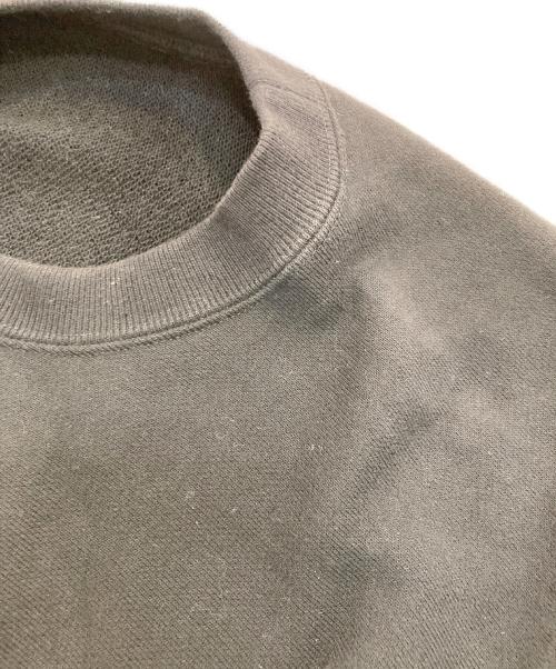 arthur hope del moon（アーサーホープデルムーン）ARTHUR HOPE DEL MOON (アーサーホープデルムーン) クルーネックスウェット ブラック サイズ:Mの古着・服飾アイテム