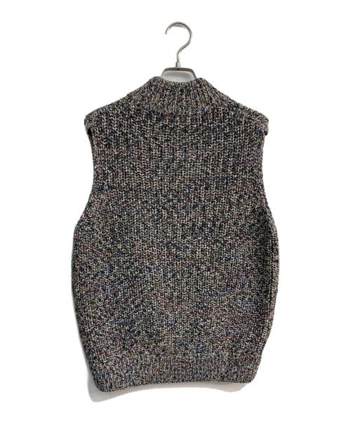 PHOTOCOPIEU（フォトコピュー）PHOTOCOPIEU (フォトコピュー) LOGAN M Front Zip Vest　221LGM グレー サイズ:36の古着・服飾アイテム