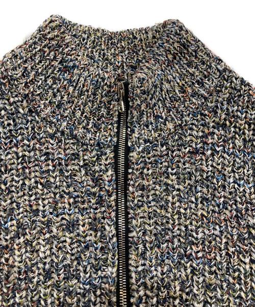 PHOTOCOPIEU（フォトコピュー）PHOTOCOPIEU (フォトコピュー) LOGAN M Front Zip Vest　221LGM グレー サイズ:36の古着・服飾アイテム