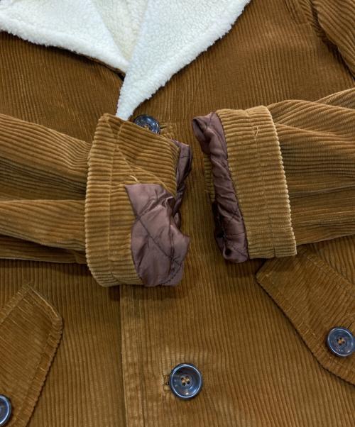 A.P.C.（アーペーセー）A.P.C. (アーペーセー) コーデュロイボアジャケット　23111-20201 ブラウン サイズ:Sの古着・服飾アイテム