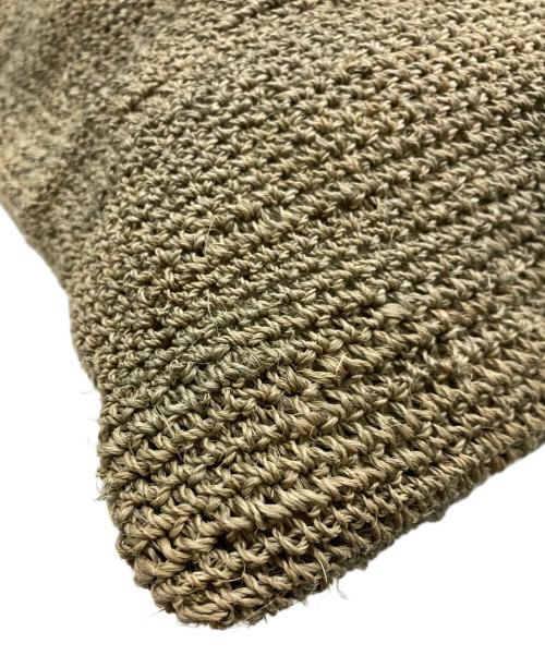 VIOLAd'ORO（ヴィオラドーロ）VIOLAd'ORO (ヴィオラドーロ) アバカワンショルダーバッグ ブラウンの古着・服飾アイテム