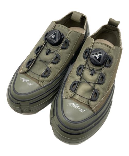 Y's（ワイズ）Y's (ワイズ) VESSEL (ベゼル) ローカットスニーカー カーキ サイズ:22.5cmの古着・服飾アイテム