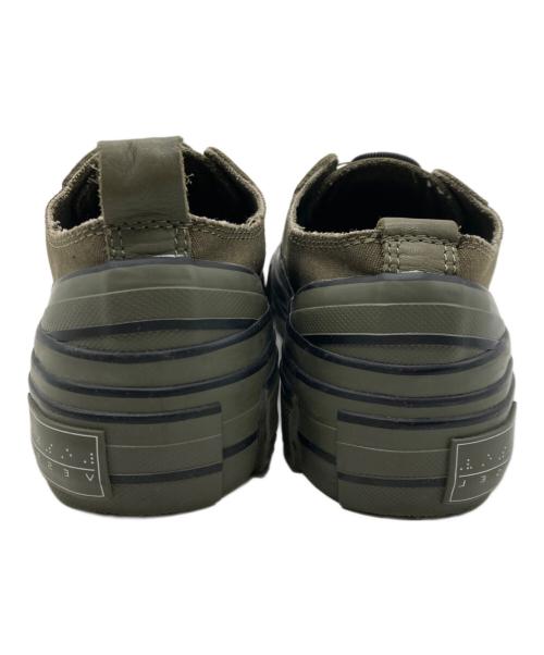 Y's（ワイズ）Y's (ワイズ) VESSEL (ベゼル) ローカットスニーカー カーキ サイズ:22.5cmの古着・服飾アイテム