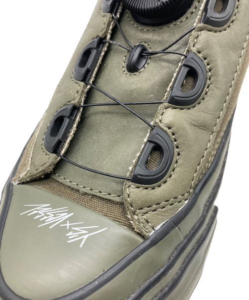 Y's（ワイズ）Y's (ワイズ) VESSEL (ベゼル) ローカットスニーカー カーキ サイズ:22.5cmの古着・服飾アイテム