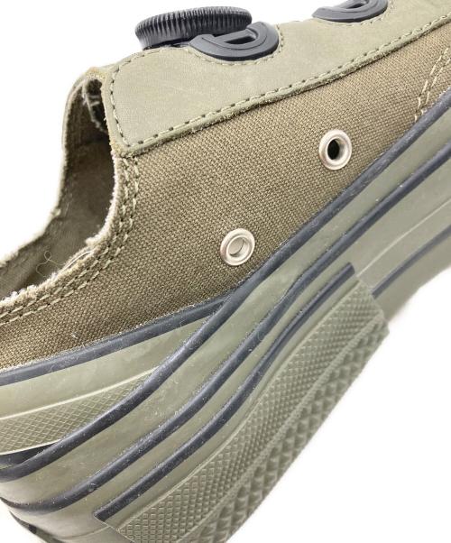Y's（ワイズ）Y's (ワイズ) VESSEL (ベゼル) ローカットスニーカー カーキ サイズ:22.5cmの古着・服飾アイテム