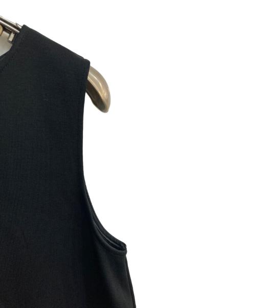 Demi-Luxe Beams（デミルクス ビームス）Demi-Luxe BEAMS (デミルクス ビームス) ドロストコンビ ノースリーブワンピース　64-26-2566-163 ブラック サイズ:36 未使用品の古着・服飾アイテム