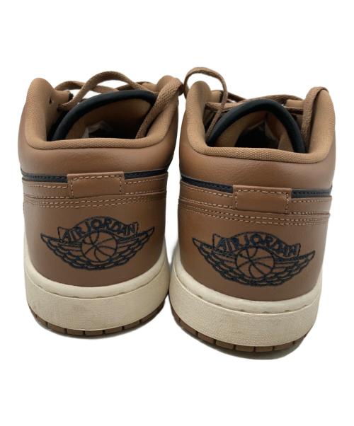 NIKE（ナイキ）NIKE (ナイキ) AIR JORDAN 1 LOW ブラック×ブラウン サイズ:28.5cmの古着・服飾アイテム