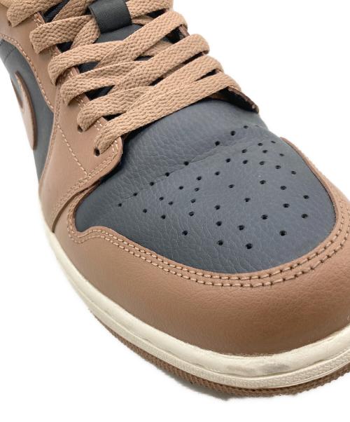 NIKE（ナイキ）NIKE (ナイキ) AIR JORDAN 1 LOW ブラック×ブラウン サイズ:28.5cmの古着・服飾アイテム