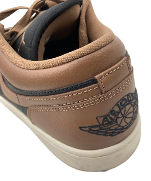 NIKE（ナイキ）NIKE (ナイキ) AIR JORDAN 1 LOW ブラック×ブラウン サイズ:28.5cmの古着・服飾アイテム