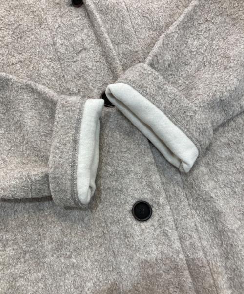 nest Robe（ネストローブ）nest Robe (ネストローブ) コットンヤクナッピングショールカラーコート　01214-1011 ベージュ サイズ:Freeの古着・服飾アイテム