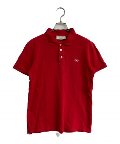 新品！早い者勝ち！定価以下！Maison Kitsune ポロシャツ MAISON KITSUNE（メゾン キツネ） ポロシャツ メンズ 無地 FOX HEAD