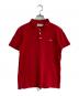 MAISON KITSUNE（メゾンキツネ）の古着「ポロシャツ　SS16M750」｜レッド