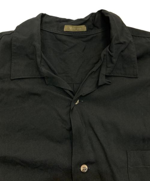 Y's for men（ワイズフォーメン）Y's for men (ワイズフォーメン) レーヨンロングスリーブシャツ　90‘s　茶タグ　MV-B03-200 ブラック サイズ:-の古着・服飾アイテム