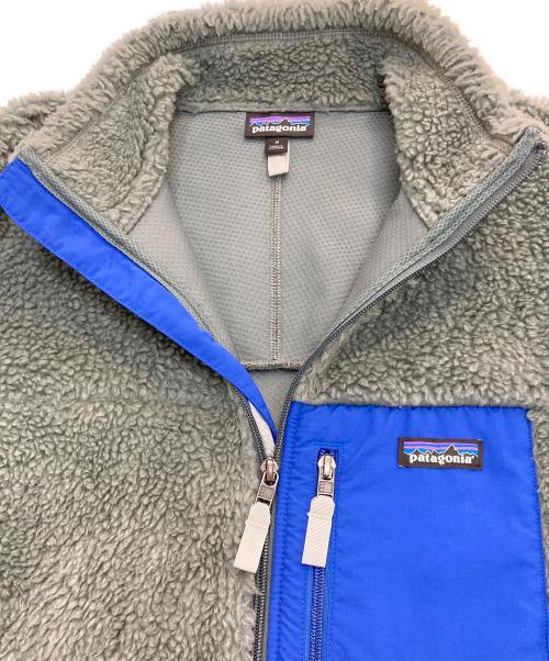 Patagonia（パタゴニア）Patagonia (パタゴニア) CLASSIC RETRO-X JACKET ブルー×グリーン サイズ:Mの古着・服飾アイテム