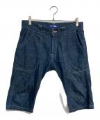 COMME des GARCONS JUNYA WATANABE MANコム デ ギャルソン ジュンヤ ワタナベ マン）の古着「ハーフパンツ　AD2011　WI-P031」｜インディゴ