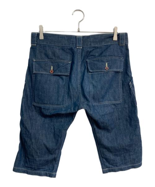 COMME des GARCONS JUNYA WATANABE MAN（コム デ ギャルソン ジュンヤ ワタナベ マン）COMME des GARCONS JUNYA WATANABE MAN (コム デ ギャルソン ジュンヤ ワタナベ マン) ハーフパンツ　AD2011　WI-P031 インディゴ サイズ:Lの古着・服飾アイテム