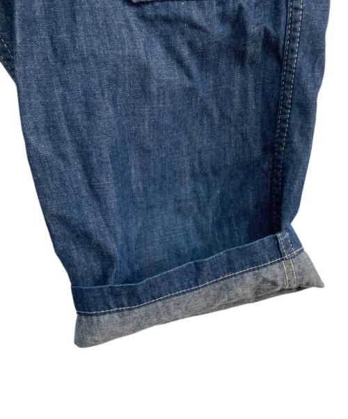 COMME des GARCONS JUNYA WATANABE MAN（コム デ ギャルソン ジュンヤ ワタナベ マン）COMME des GARCONS JUNYA WATANABE MAN (コム デ ギャルソン ジュンヤ ワタナベ マン) ハーフパンツ　AD2011　WI-P031 インディゴ サイズ:Lの古着・服飾アイテム