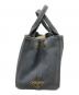 PRADA (プラダ) カナパ2WAYショルダーバッグ ブルー：25000円