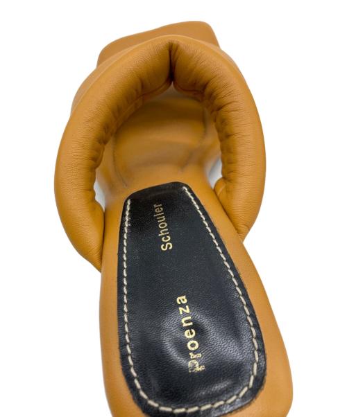 PROENZA SCHOULER（プロエンザ スクーラー）Proenza Schouler (プロエンザ スクーラー) ストラップサンダル ブラウン サイズ:37の古着・服飾アイテム
