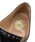 中古・古着 Joseph Cheaney (ジョセフチーニー) BEAMS F (ビームスエフ) attache calf セミブローグ シューズ ブラック サイズ:7：16000円