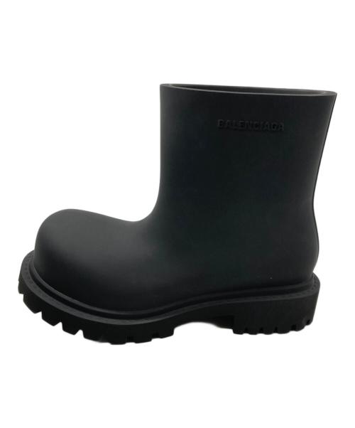 BALENCIAGA（バレンシアガ）BALENCIAGA (バレンシアガ) ステロイドラバーブーツ ブラック サイズ:41の古着・服飾アイテム
