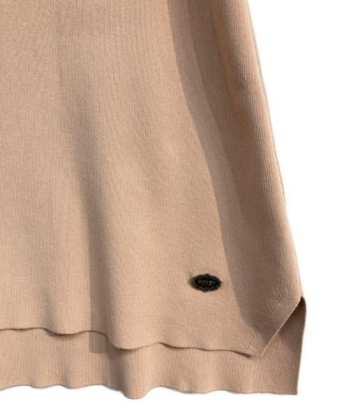 FOXEY NEWYORK（フォクシーニューヨーク）FOXEY NEWYORK (フォクシーニューヨーク) ノースリーブカットソー ピンク サイズ:42の古着・服飾アイテム