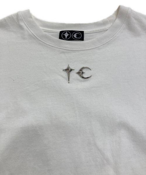 THUG CLUB（サグ クラブ）THUG CLUB (サグ クラブ) Basic T-Shirt ホワイト サイズ:2の古着・服飾アイテム