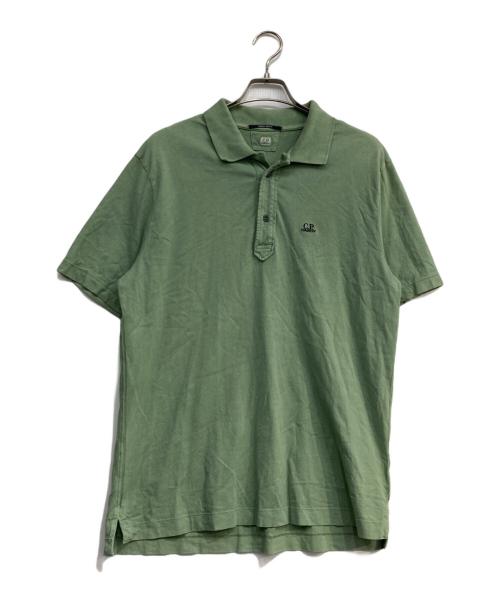 C.P COMPANY（シーピーカンパニー）C.P COMPANY (シーピーカンパニー) ポロシャツ グリーン サイズ:Lの古着・服飾アイテム