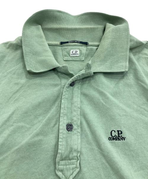 C.P COMPANY（シーピーカンパニー）C.P COMPANY (シーピーカンパニー) ポロシャツ グリーン サイズ:Lの古着・服飾アイテム