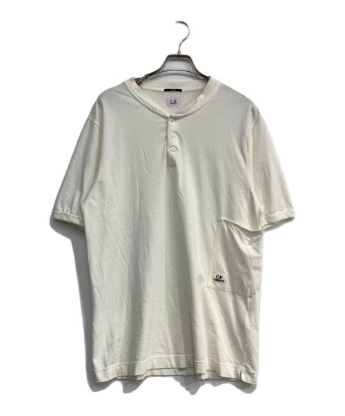 C.P COMPANY（シーピーカンパニー）C.P COMPANY (シーピーカンパニー) 半袖カットソー アイボリー サイズ:Ⅿの古着・服飾アイテム