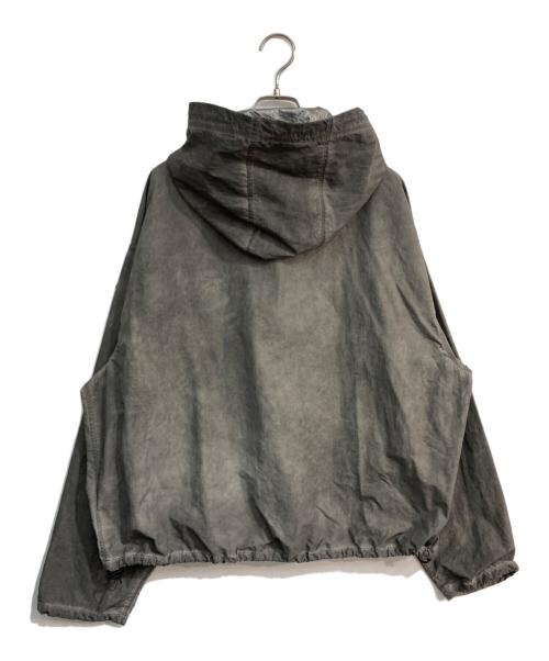 DIESEL（ディーゼル）DIESEL (ディーゼル) Packable hooded anorak jacke 25SS J-NOODE-A　A16207 グレー サイズ:46の古着・服飾アイテム