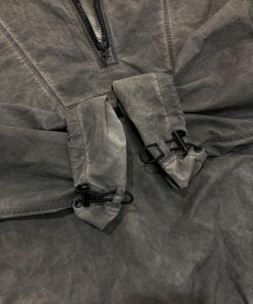 DIESEL（ディーゼル）DIESEL (ディーゼル) Packable hooded anorak jacke 25SS J-NOODE-A　A16207 グレー サイズ:46の古着・服飾アイテム