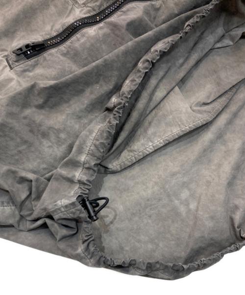 DIESEL（ディーゼル）DIESEL (ディーゼル) Packable hooded anorak jacke 25SS J-NOODE-A　A16207 グレー サイズ:46の古着・服飾アイテム