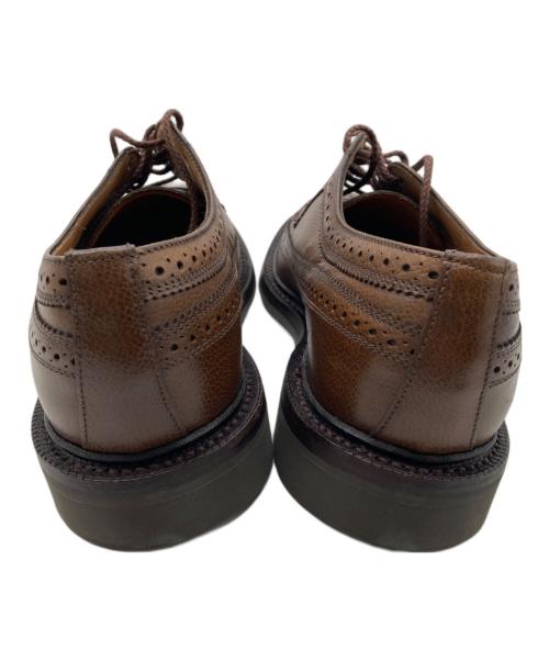 SANDERS（サンダース）SANDERS (サンダース) ウィングチップシューズ ブラウン サイズ:7 1/2の古着・服飾アイテム