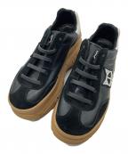 NAKED WOLFEネイキッドウルフ）の古着「厚底スニーカー」｜ブラック