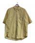 AURALEE（オーラリー）の古着「WASHED FINX TWILL BIG SHIRTS」｜ベージュ