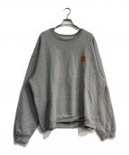 SEESEEシーシー）の古着「LOGO SWEAT SHIRT」｜グレー