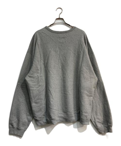 SEESEE（シーシー）SEESEE (シーシー) LOGO SWEAT SHIRT グレー サイズ:XLの古着・服飾アイテム