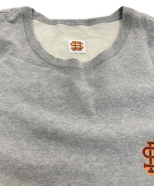 SEESEE（シーシー）SEESEE (シーシー) LOGO SWEAT SHIRT グレー サイズ:XLの古着・服飾アイテム