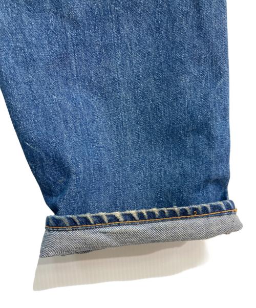 LEVI'S（リーバイス）LEVI'S (リーバイス) 66前期ヴィンテージデニムパンツ　70’s 78年製 42TALON ボタン裏5 スモールe 黒カン 股割り バックポケット裏シングルステッチ　505 0217 インディゴ サイズ:W36×L29の古着・服飾アイテム