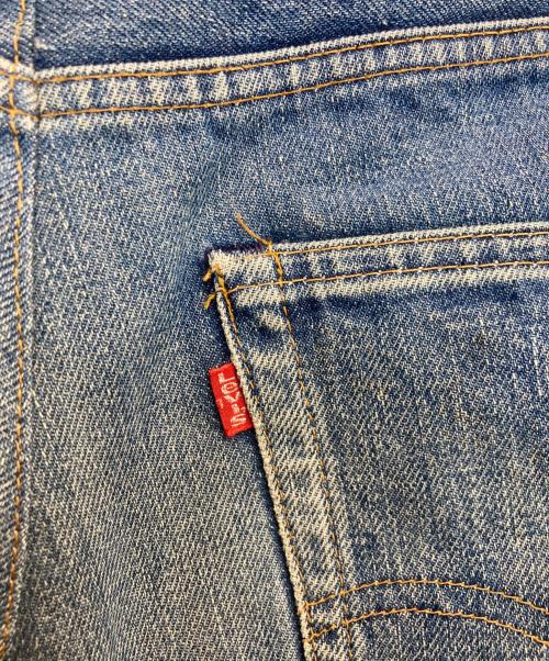 LEVI'S（リーバイス）LEVI'S (リーバイス) 66前期ヴィンテージデニムパンツ　70’s 78年製 42TALON ボタン裏5 スモールe 黒カン 股割り バックポケット裏シングルステッチ　505 0217 インディゴ サイズ:W36×L29の古着・服飾アイテム