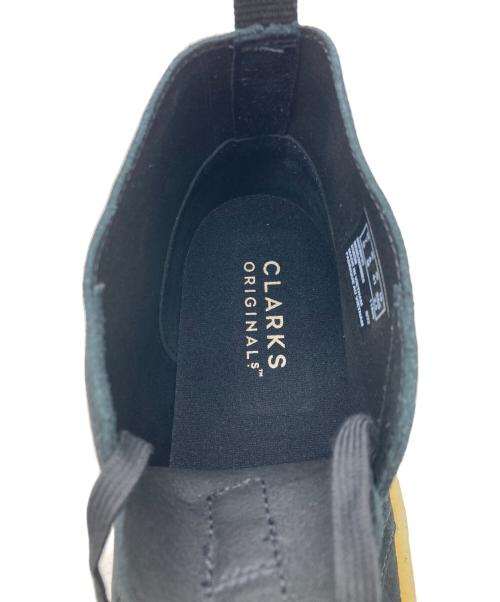 CLARKS ORIGINALS（クラークス オリジナルズ）CLARKS ORIGINALS (クラークス オリジナルズ) BLACK SUEDE DESERT CUP ブラック サイズ:25.5㎝の古着・服飾アイテム