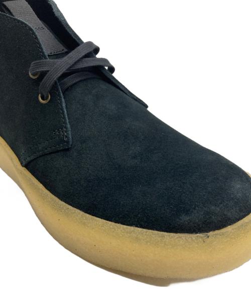 CLARKS ORIGINALS（クラークス オリジナルズ）CLARKS ORIGINALS (クラークス オリジナルズ) BLACK SUEDE DESERT CUP ブラック サイズ:25.5㎝の古着・服飾アイテム