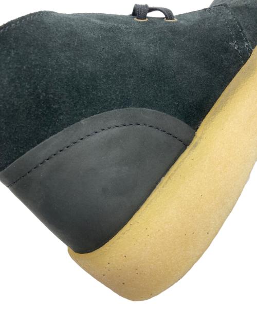 CLARKS ORIGINALS（クラークス オリジナルズ）CLARKS ORIGINALS (クラークス オリジナルズ) BLACK SUEDE DESERT CUP ブラック サイズ:25.5㎝の古着・服飾アイテム