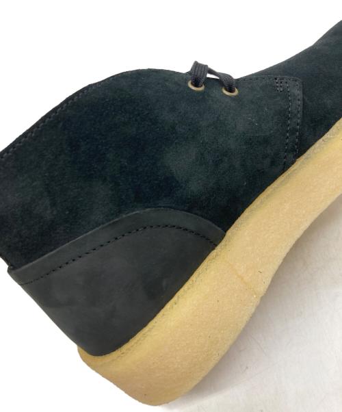 CLARKS ORIGINALS（クラークス オリジナルズ）CLARKS ORIGINALS (クラークス オリジナルズ) BLACK SUEDE DESERT CUP ブラック サイズ:25.5㎝の古着・服飾アイテム
