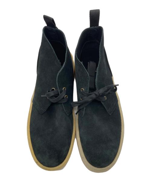 CLARKS ORIGINALS（クラークス オリジナルズ）CLARKS ORIGINALS (クラークス オリジナルズ) BLACK SUEDE DESERT CUP ブラック サイズ:25.5㎝の古着・服飾アイテム