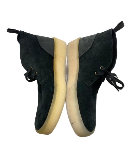 CLARKS ORIGINALS（クラークス オリジナルズ）CLARKS ORIGINALS (クラークス オリジナルズ) BLACK SUEDE DESERT CUP ブラック サイズ:25.5㎝の古着・服飾アイテム