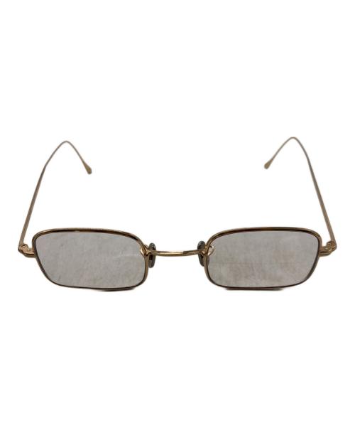 EYEVAN7285（アイバン）EYEVAN7285 (アイバン) 伊達眼鏡 ゴールド サイズ:SIZE 45□24の古着・服飾アイテム