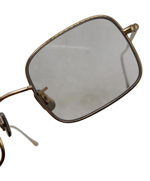 EYEVAN7285（アイバン）EYEVAN7285 (アイバン) 伊達眼鏡 ゴールド サイズ:SIZE 45□24の古着・服飾アイテム